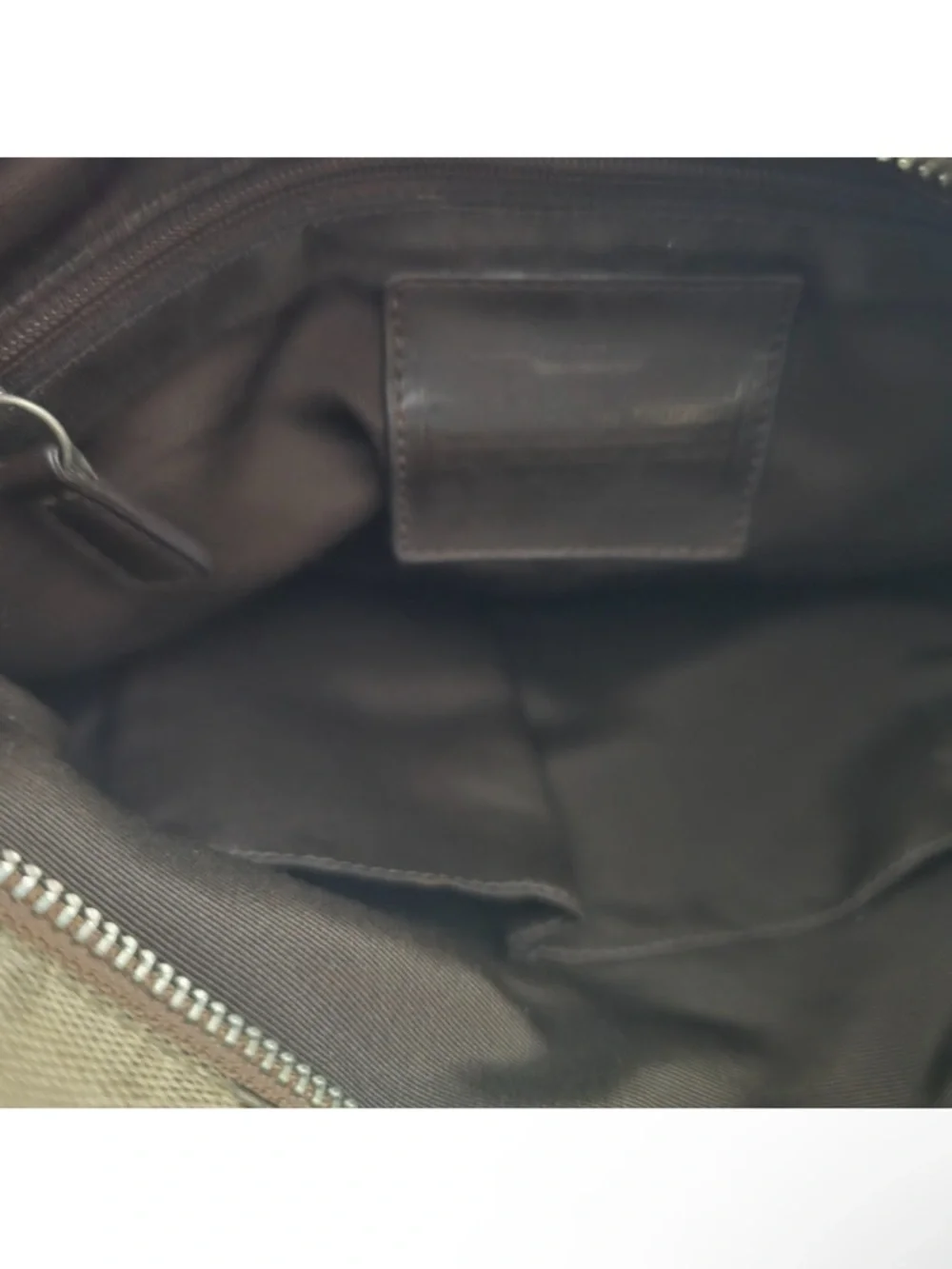 Coach Brown Interior Canvas Crossbody